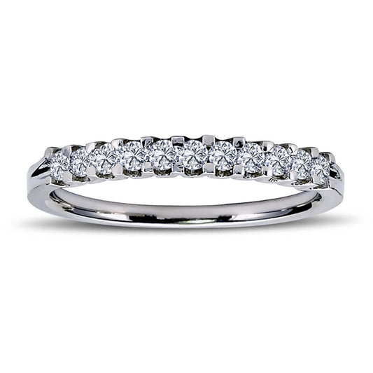 0.33 Carat Diamond Half-Eternity Ring