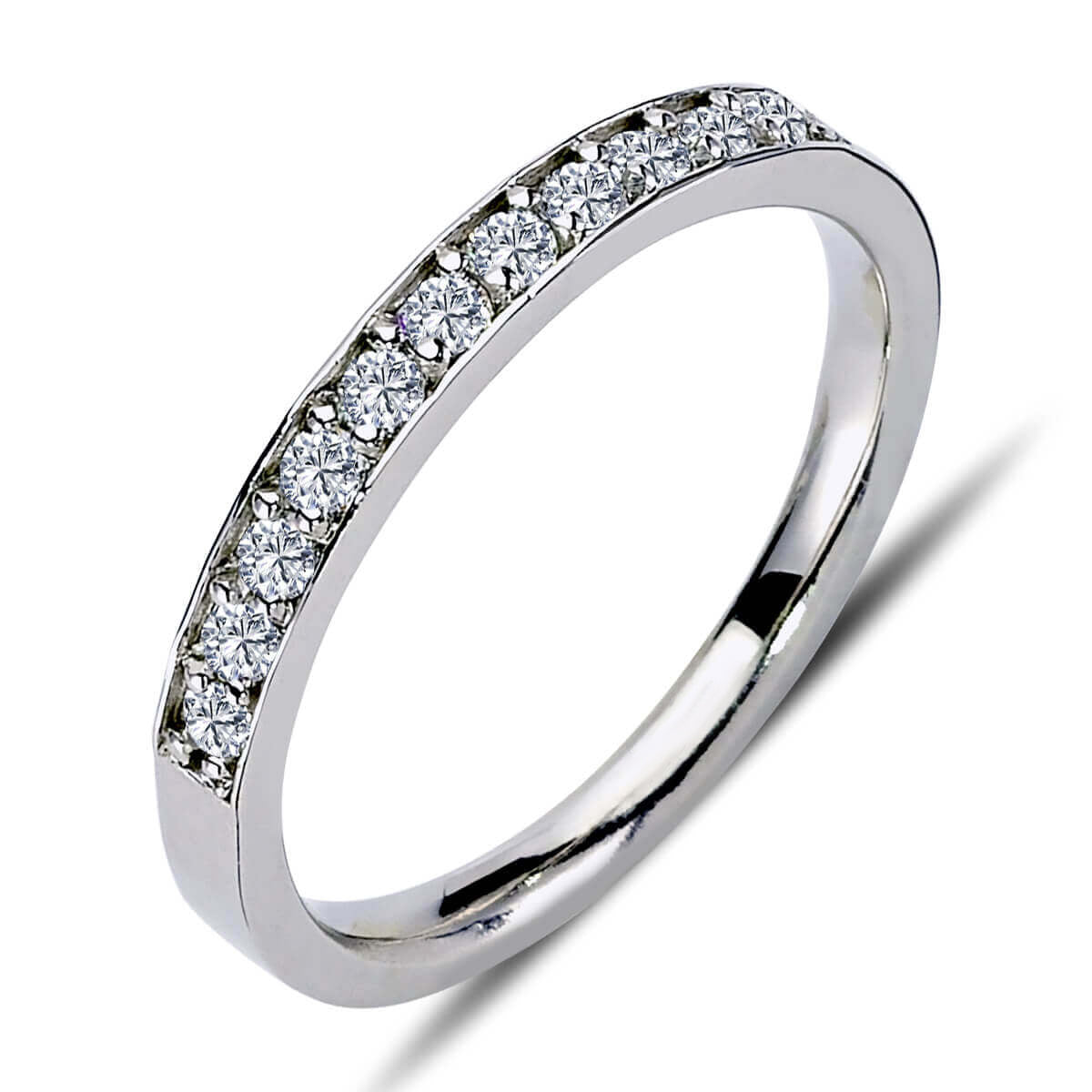 0.28 Carat Diamond Half-Eternity Ring