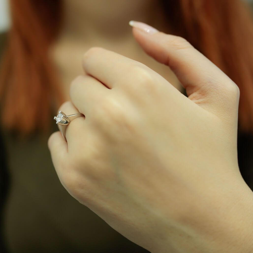 0.31 Carat Diamond Solitaire Ring