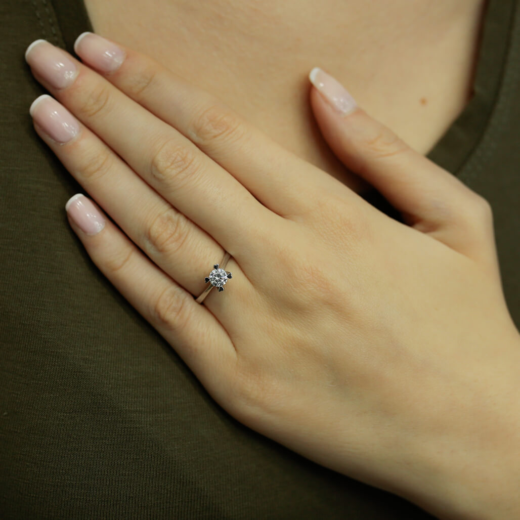 0.43 Carat Diamond Solitaire Ring