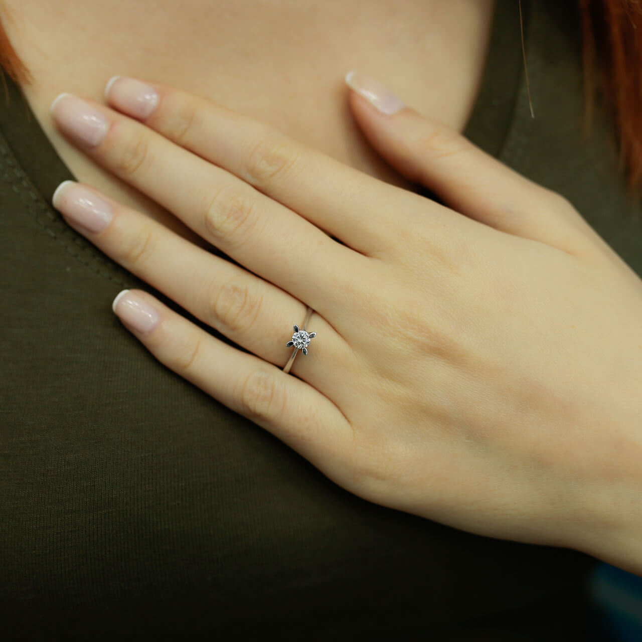 0.26 Carat Diamond Solitaire Ring