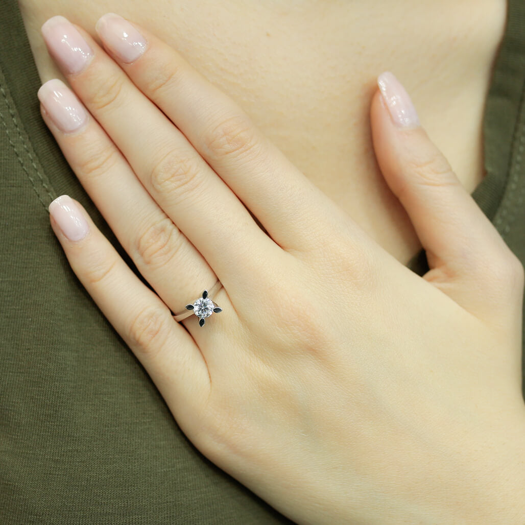 0.59 Carat Diamond Solitaire Ring