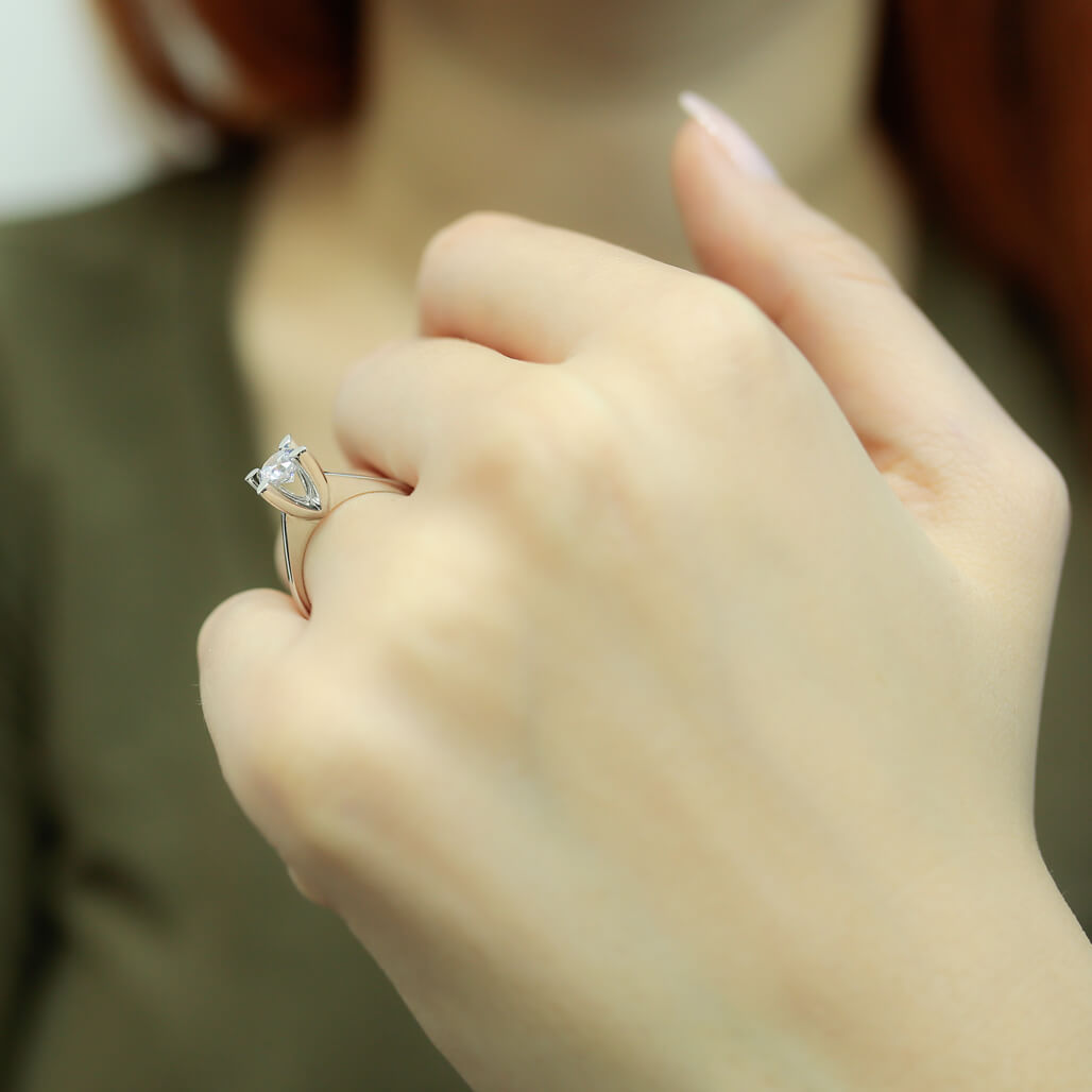 0.59 Carat Diamond Solitaire Ring