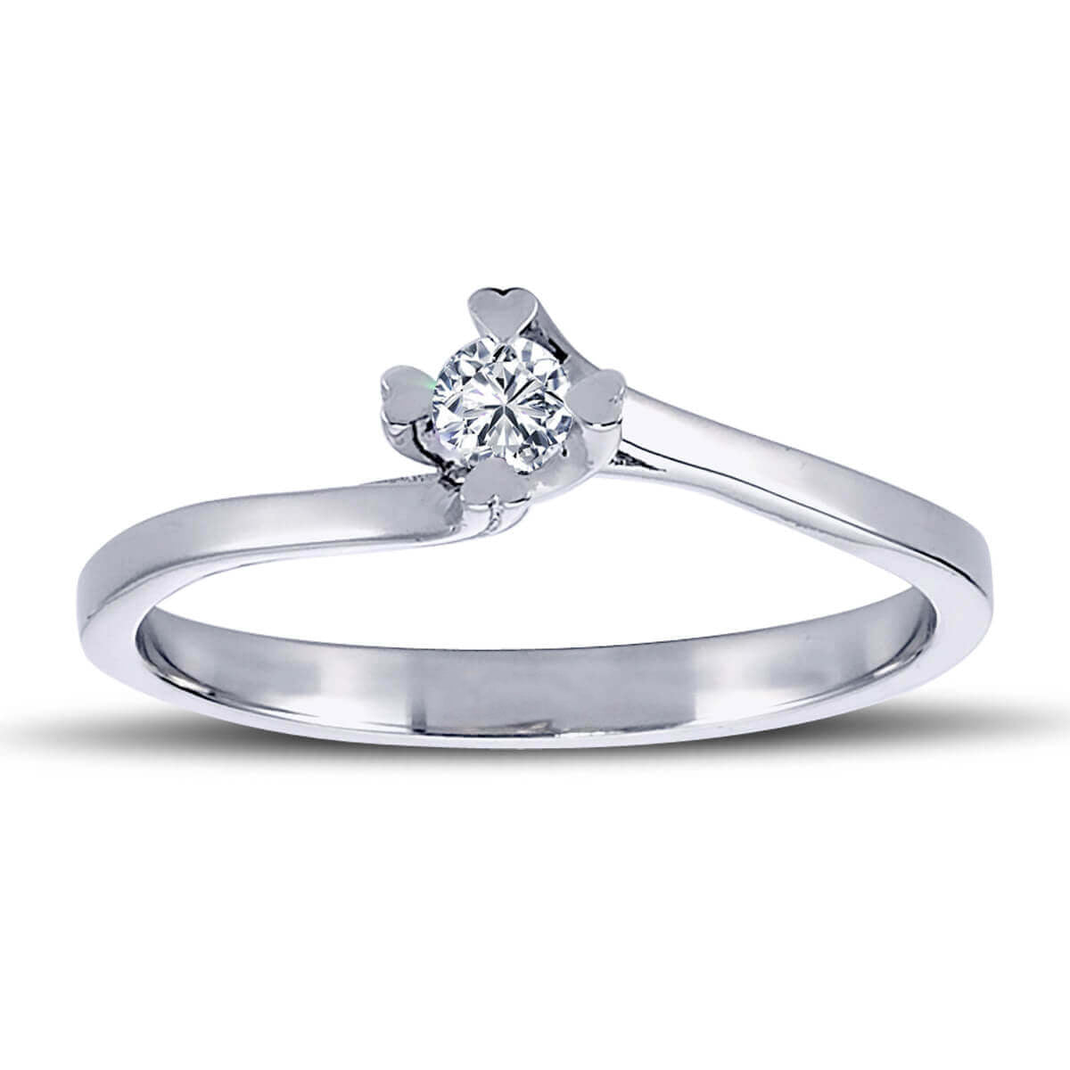0.10 Carat Diamond Solitaire Ring