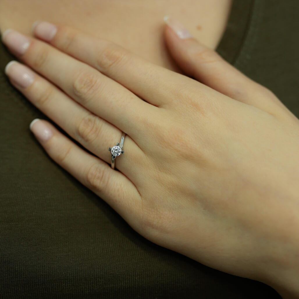 0.30 Carat Diamond Solitaire Ring