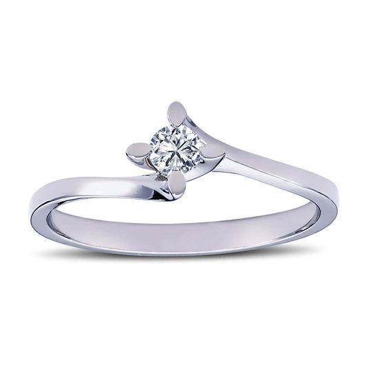 0.12 Carat Diamond Solitaire Ring