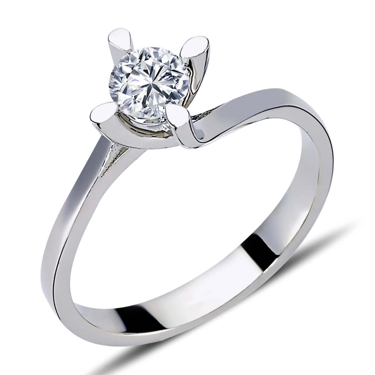 0.38 Carat Diamond Solitaire Ring