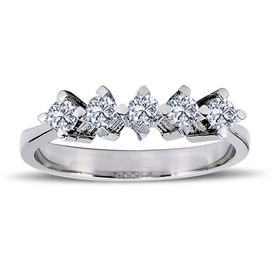 0.40 Carat Diamond Five-Stone Ring