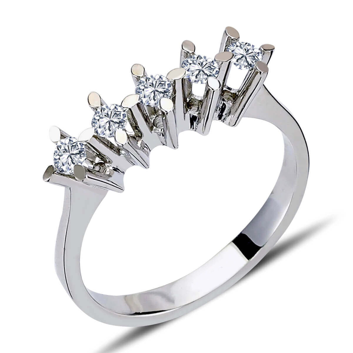 0.30 Carat Diamond Five-Stone Ring