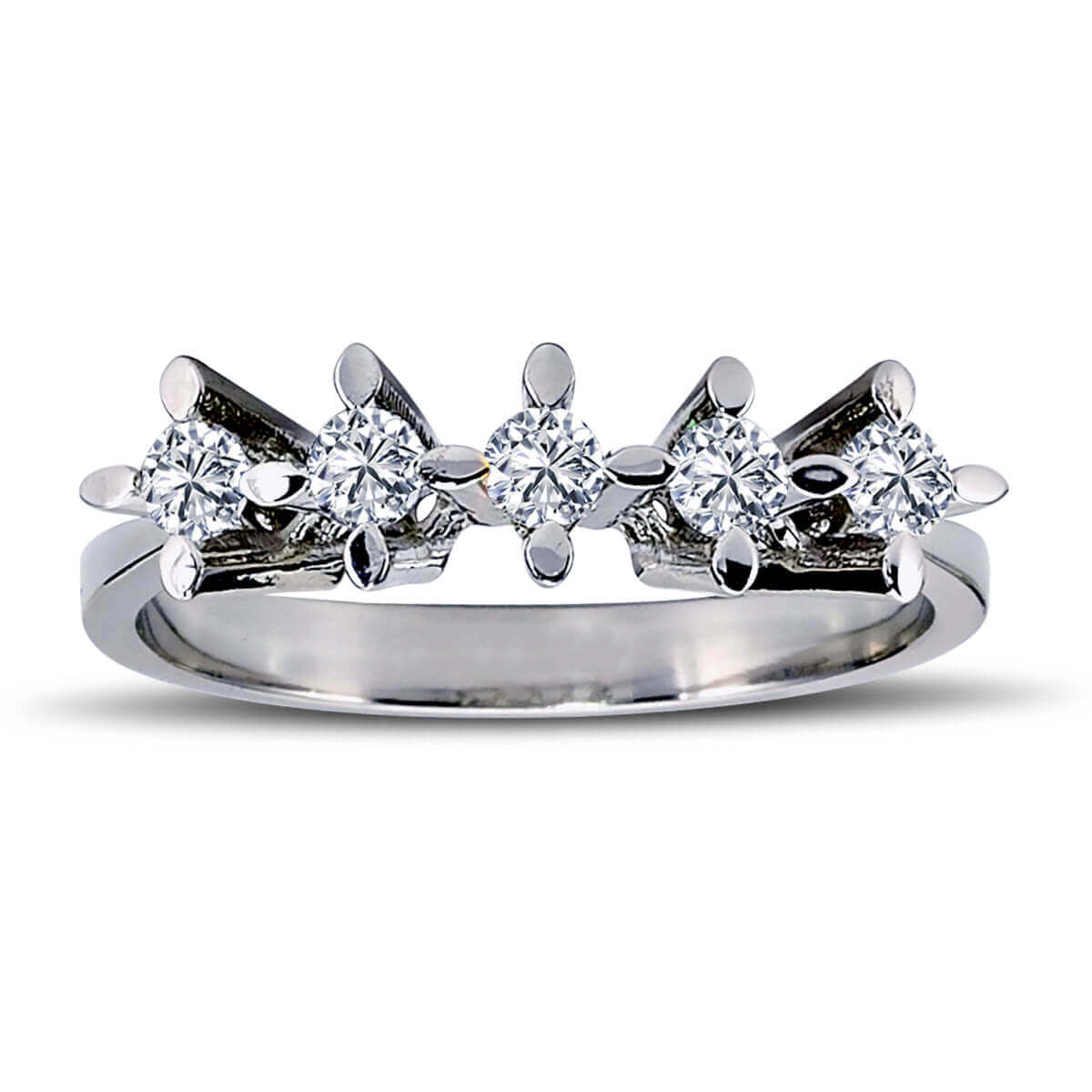 0.31 Carat Diamond Five-Stone Ring