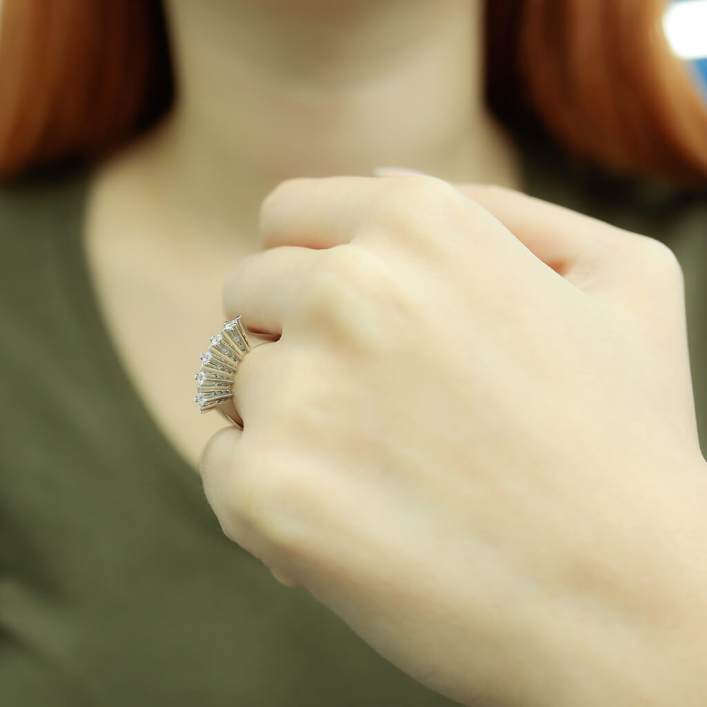 0.31 Carat Diamond Five-Stone Ring