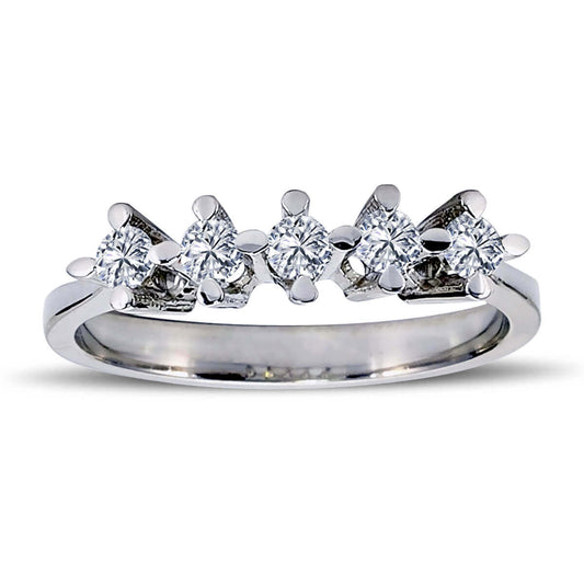 0.34 Carat Diamond Five-Stone Ring