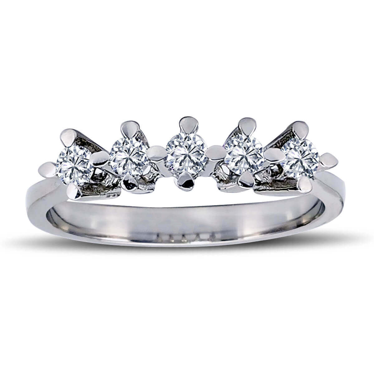 0.36 Carat Diamond Five-Stone Ring