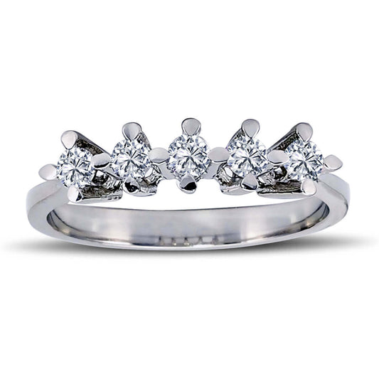 0.36 Carat Diamond Five-Stone Ring