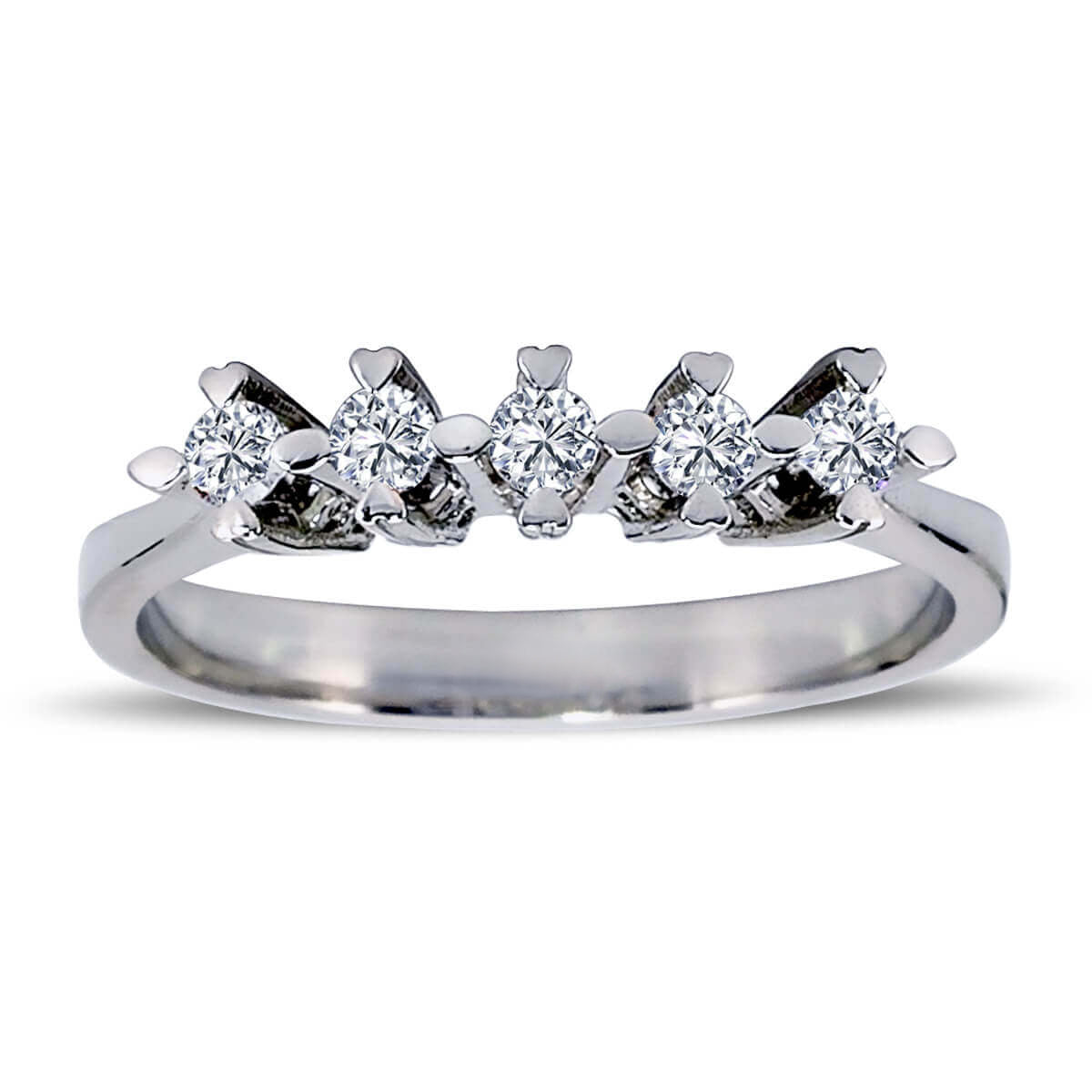 0.32 Carat Diamond Five-Stone Ring