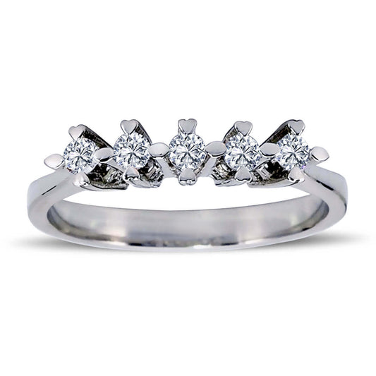 0.32 Carat Diamond Five-Stone Ring