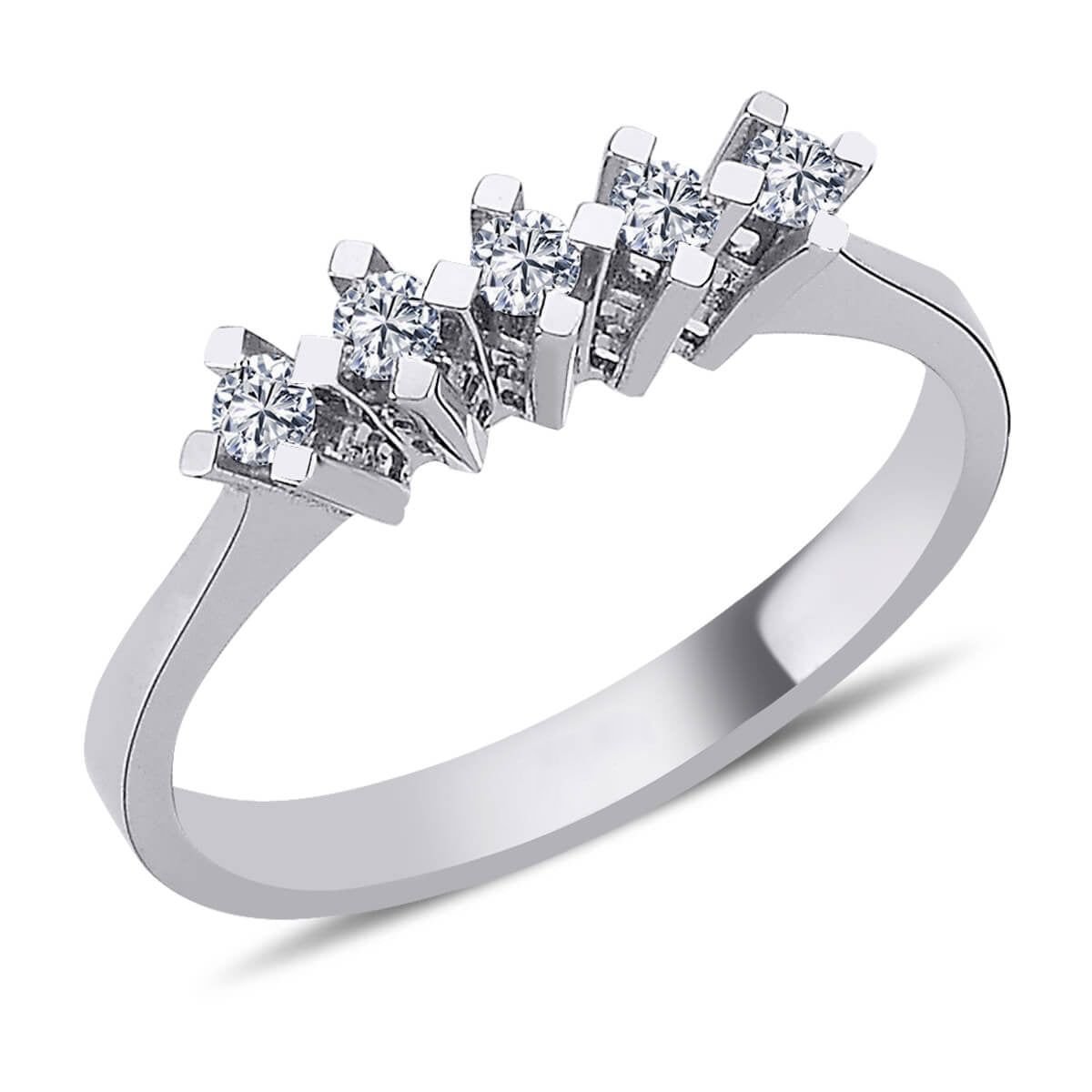 0.20 Carat Diamond Five-Stone Ring