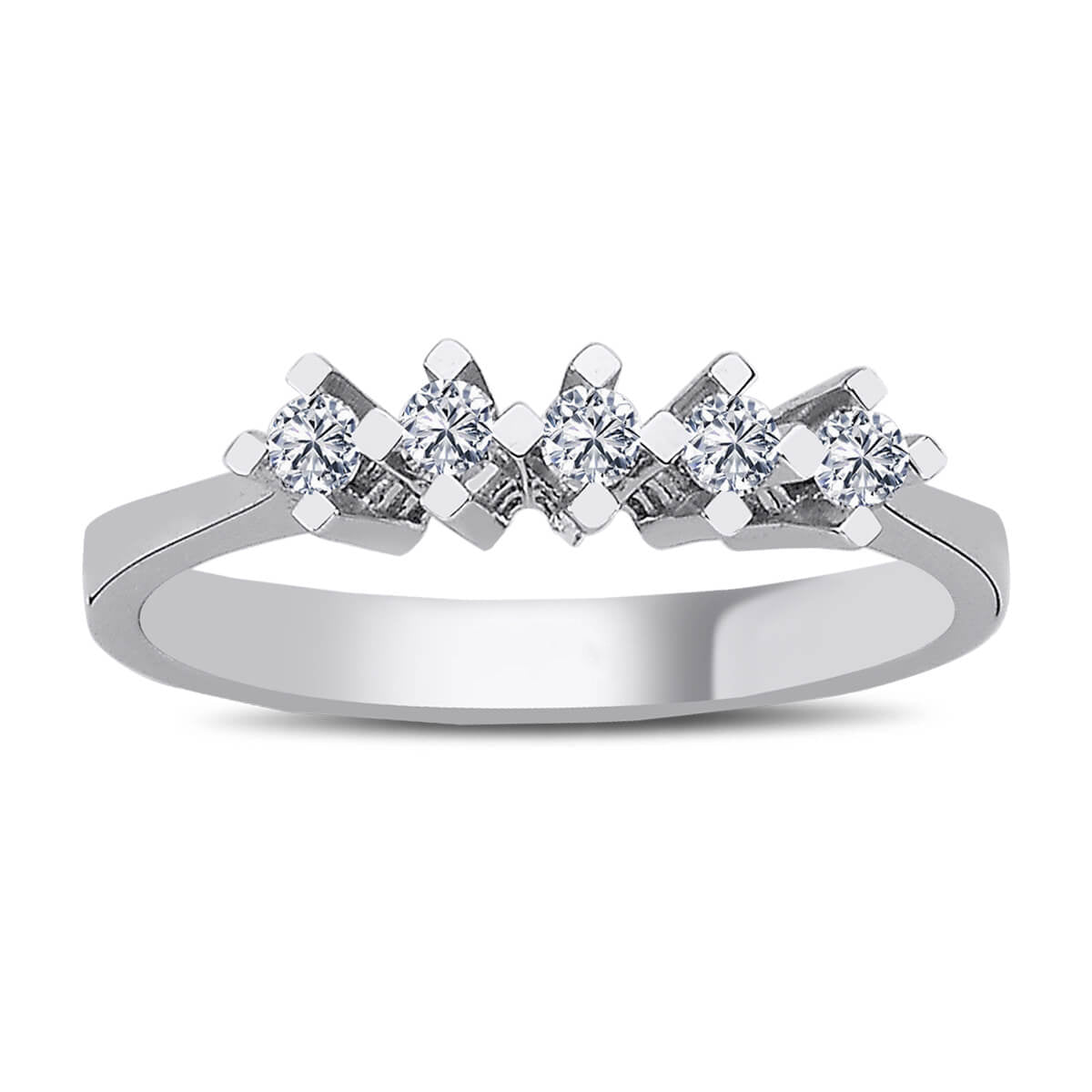 0.20 Carat Diamond Five-Stone Ring