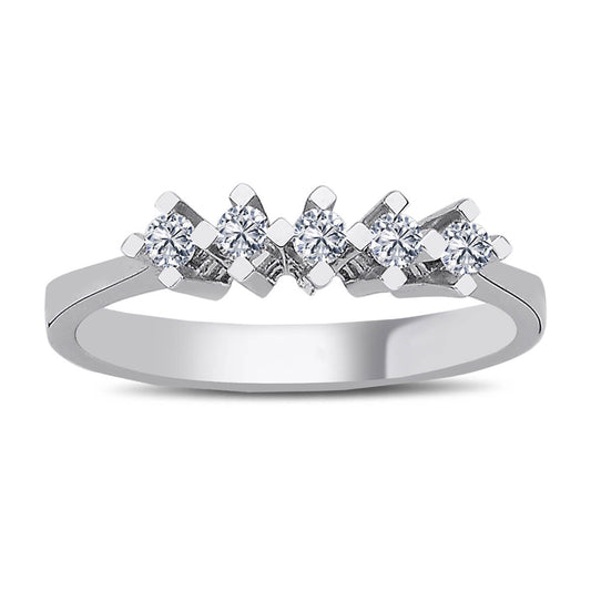 0.20 Carat Diamond Five-Stone Ring