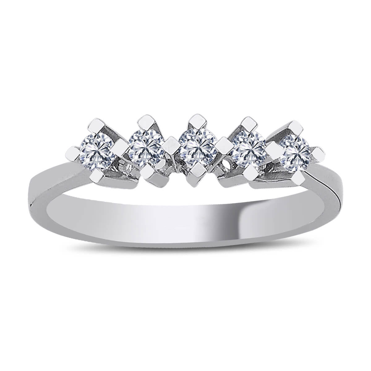 0.23 Carat Diamond Five-Stone Ring