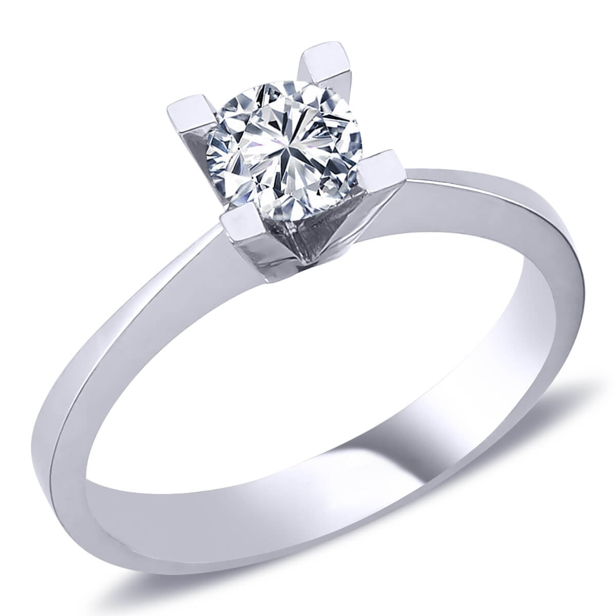 0.41 Carat Diamond Solitaire Ring