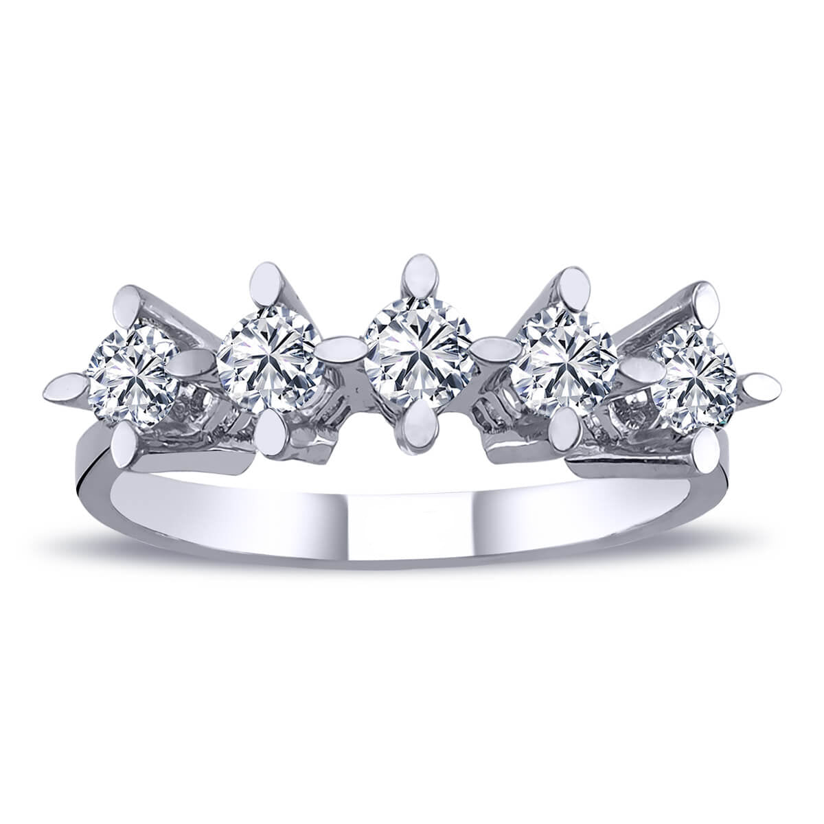0.70 Carat Diamond Five-Stone Ring