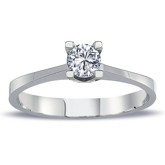 0.35 Carat Diamond Solitaire Ring