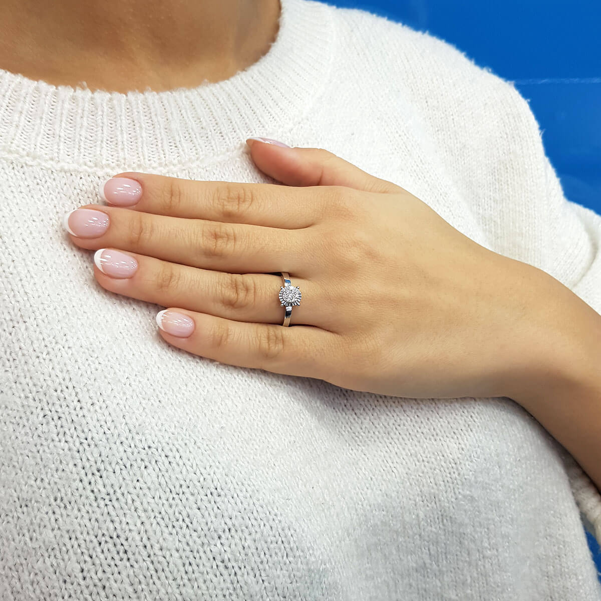 Diamond Oval Eridu Ring