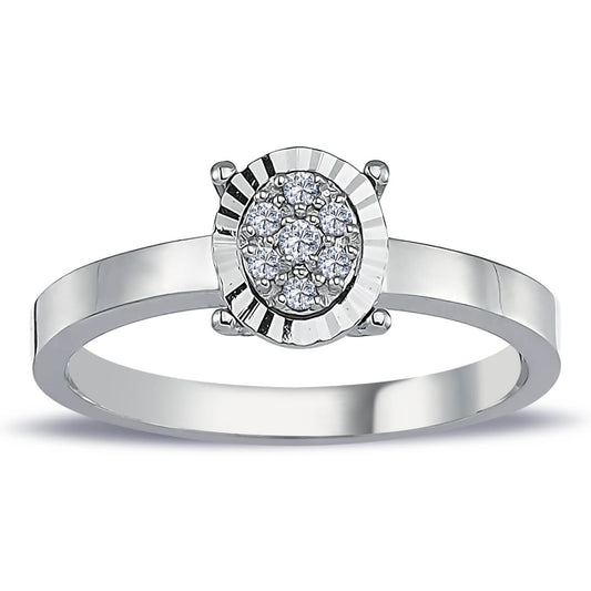 Diamond Oval Eridu Ring