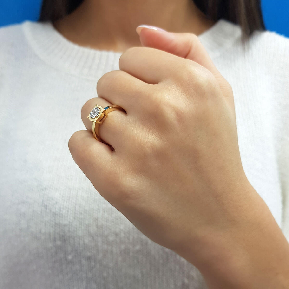 Diamond Large Eridu Ring