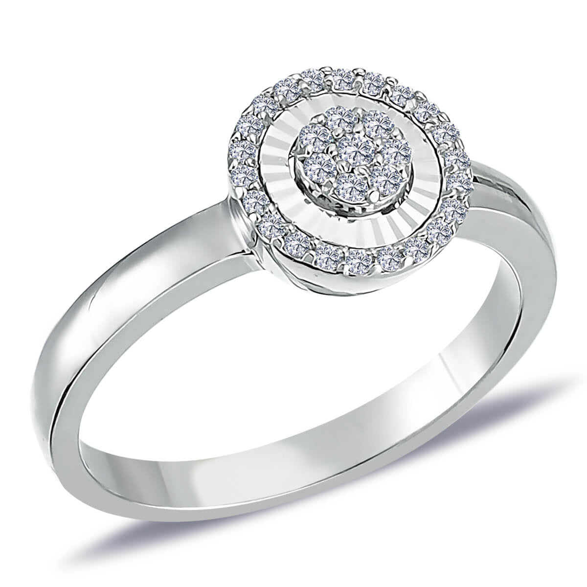Diamond Round Susa Ring