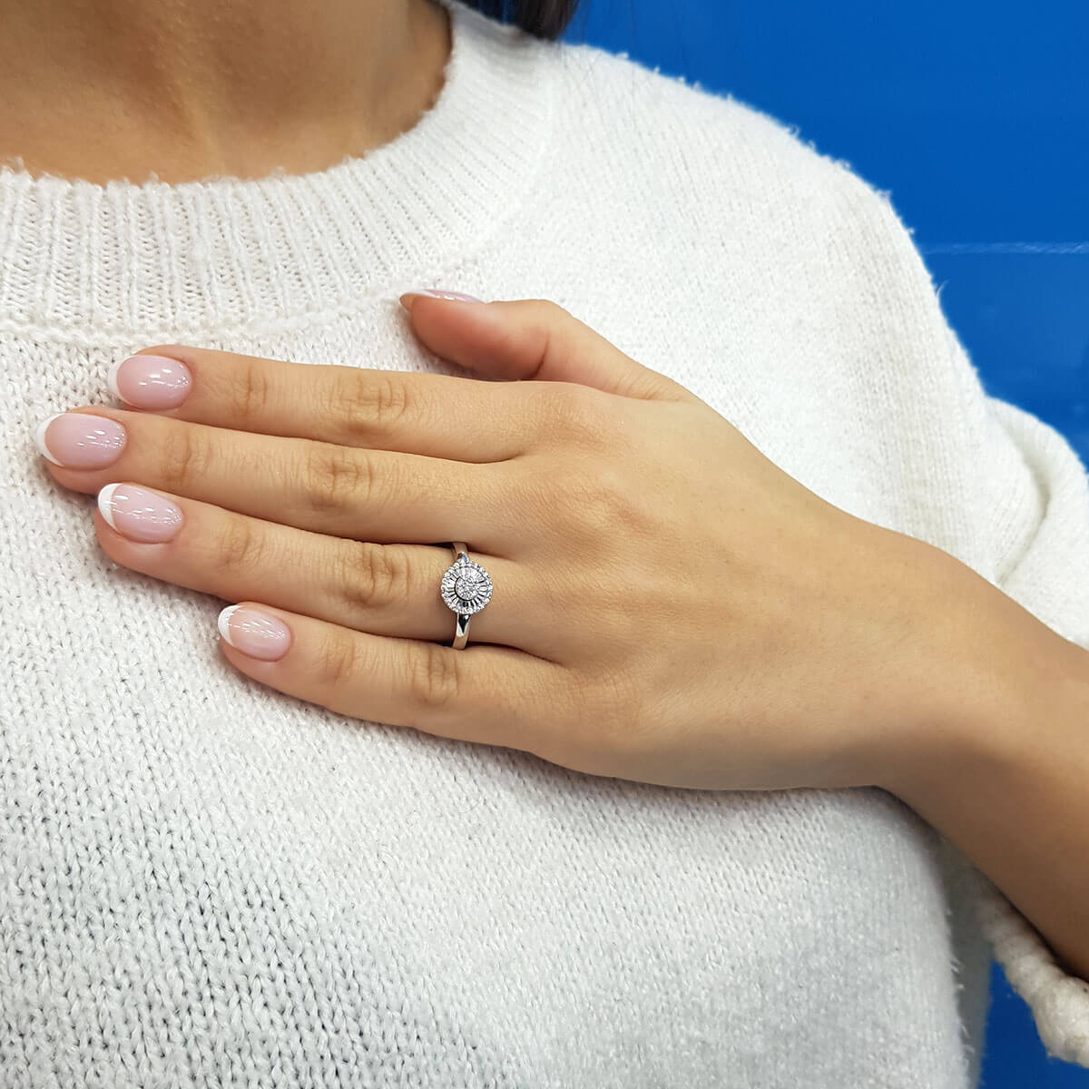 Diamond Round Susa Ring