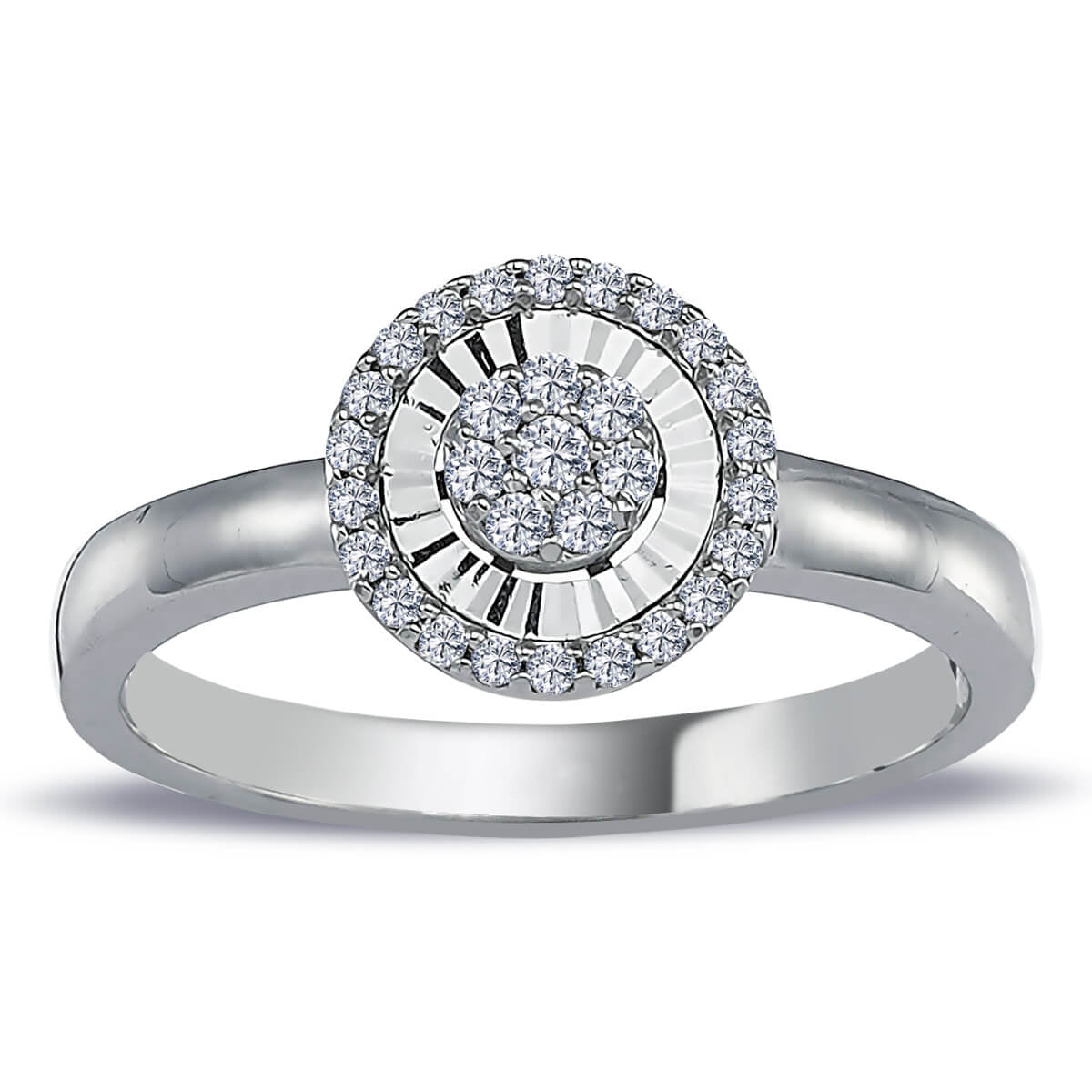 Diamond Round Susa Ring