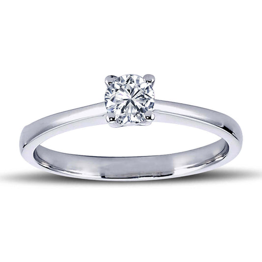 0.28 Carat Diamond Solitaire Ring