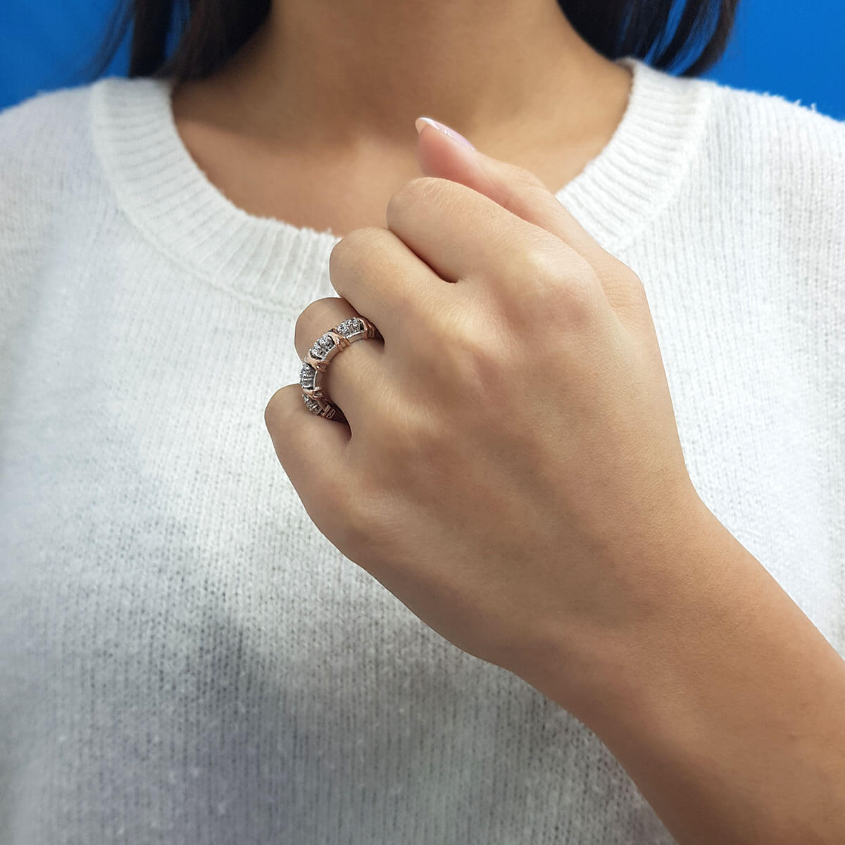 0.80 Carat Diamond Eternity Ring