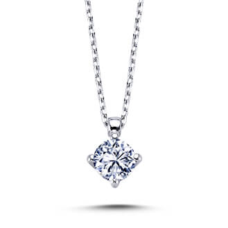 0.31 Carat Diamond Solitaire Necklace