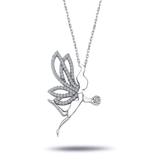 Diamond Water Nymph Necklace