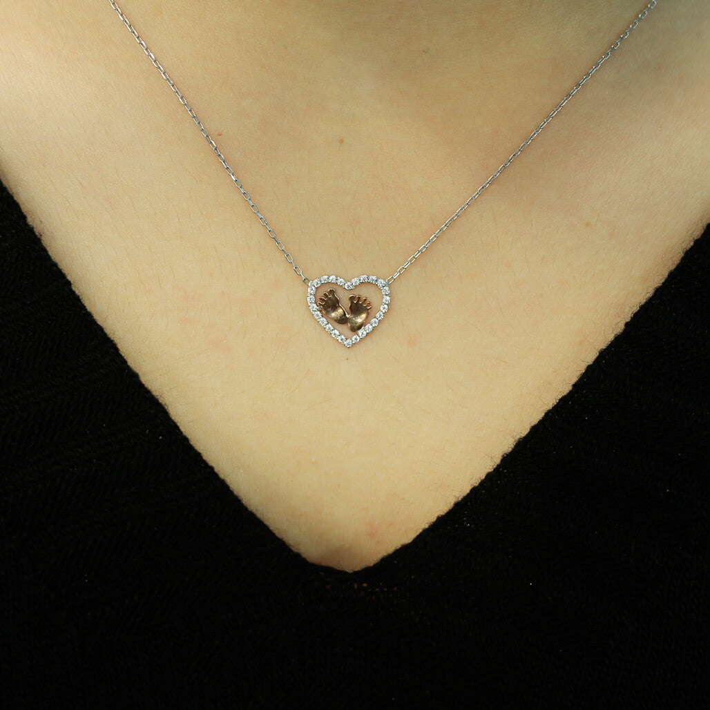 Baby Foot Necklace