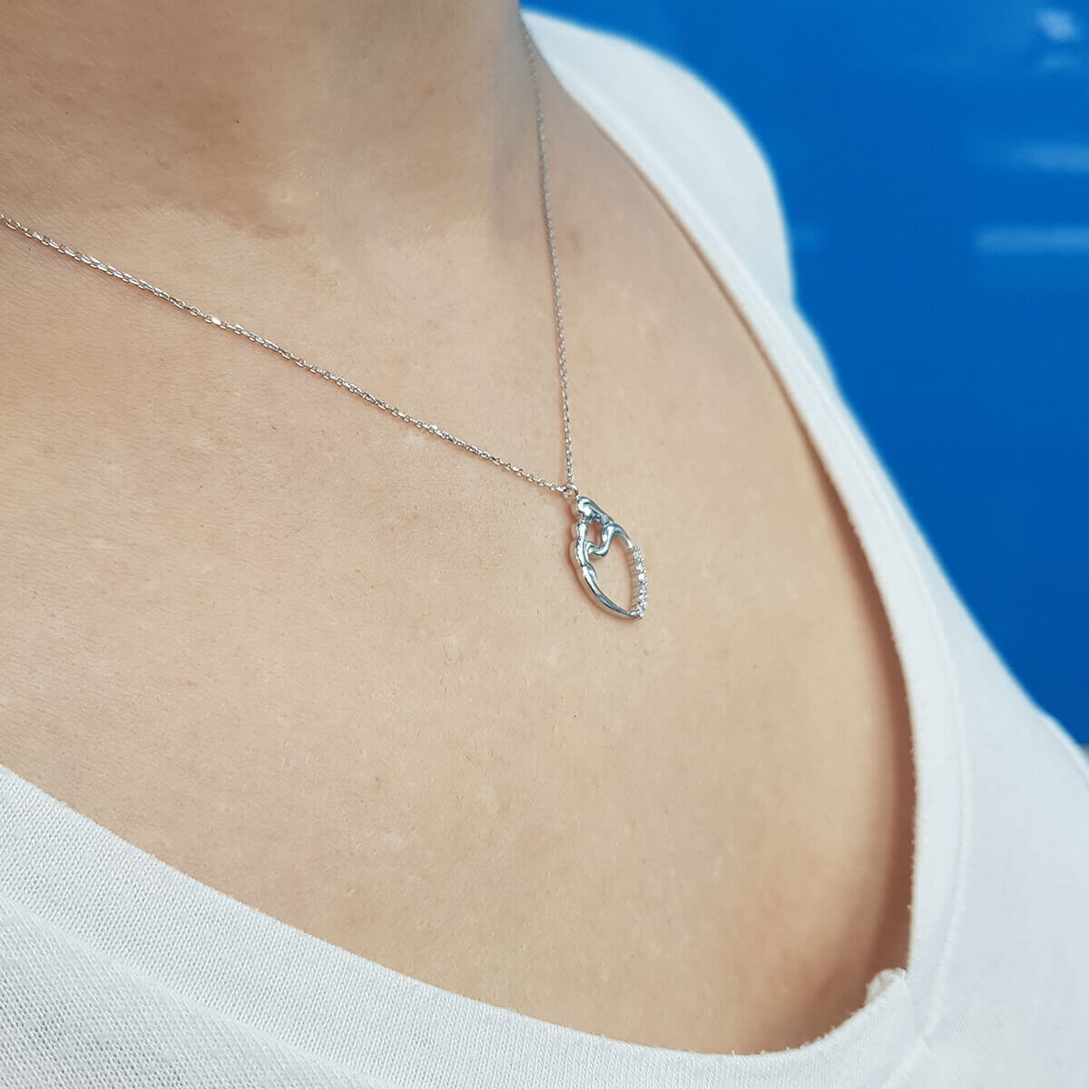 Mother and Child Necklace