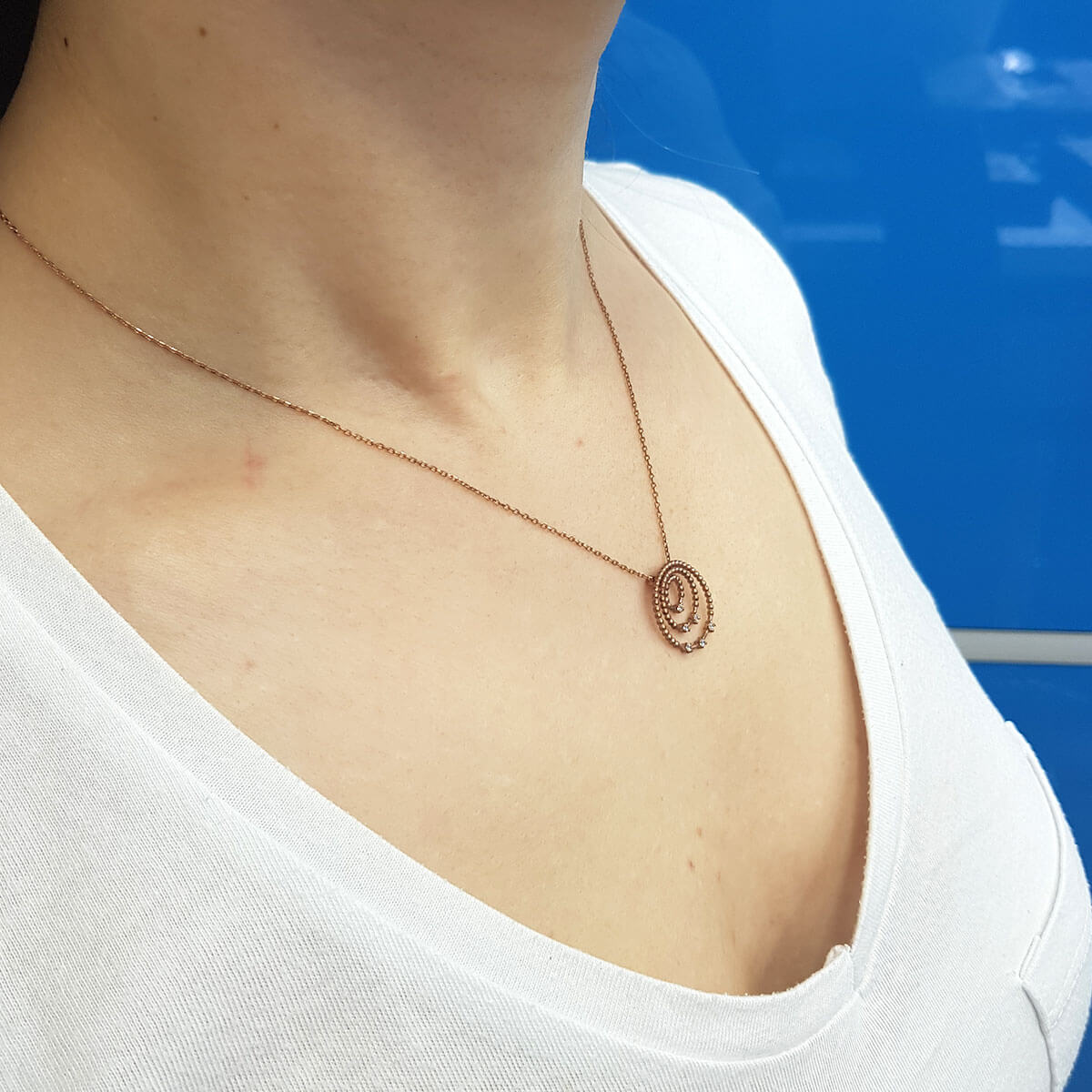 Diamond Stone Equinox Necklace