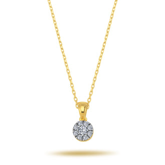 Diamond-Studded Mina Necklace