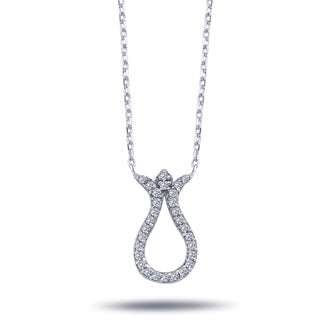 Diamond Tulip Necklace