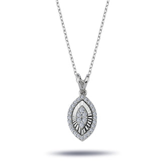 Diamond Marquise Susa Necklace