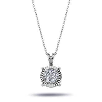 Diamond Round Eridu Necklace