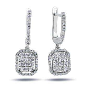 Diamond Large Ningal Earrings