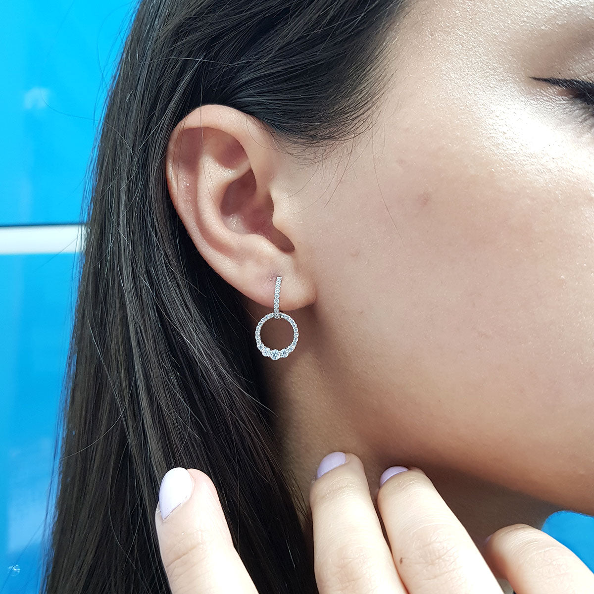 Diamond Dangle Nammu Earrings