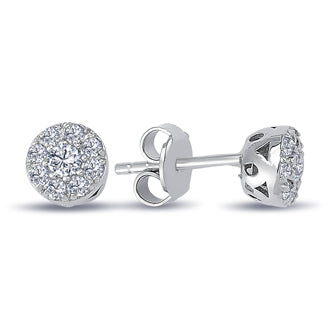 Diamond Stone Large Mina Earrings