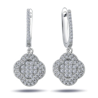 Quadruple Diamond Earrings