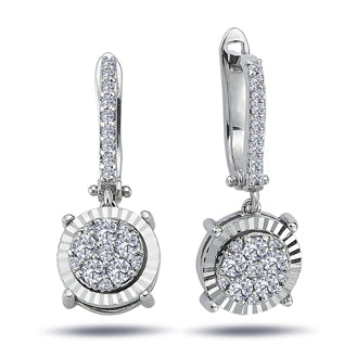 Diamond Round Eridu Earrings