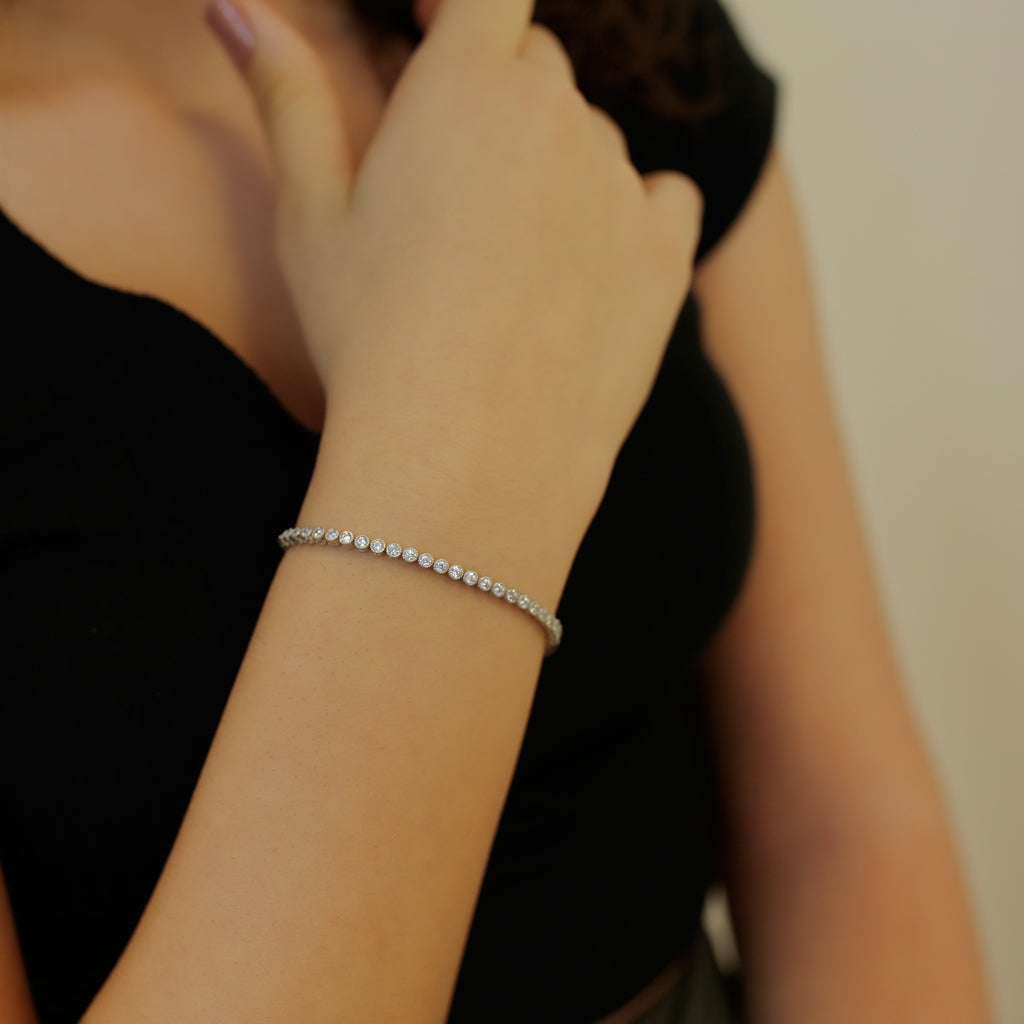 2.15 Carat Diamond Tennis Bracelet